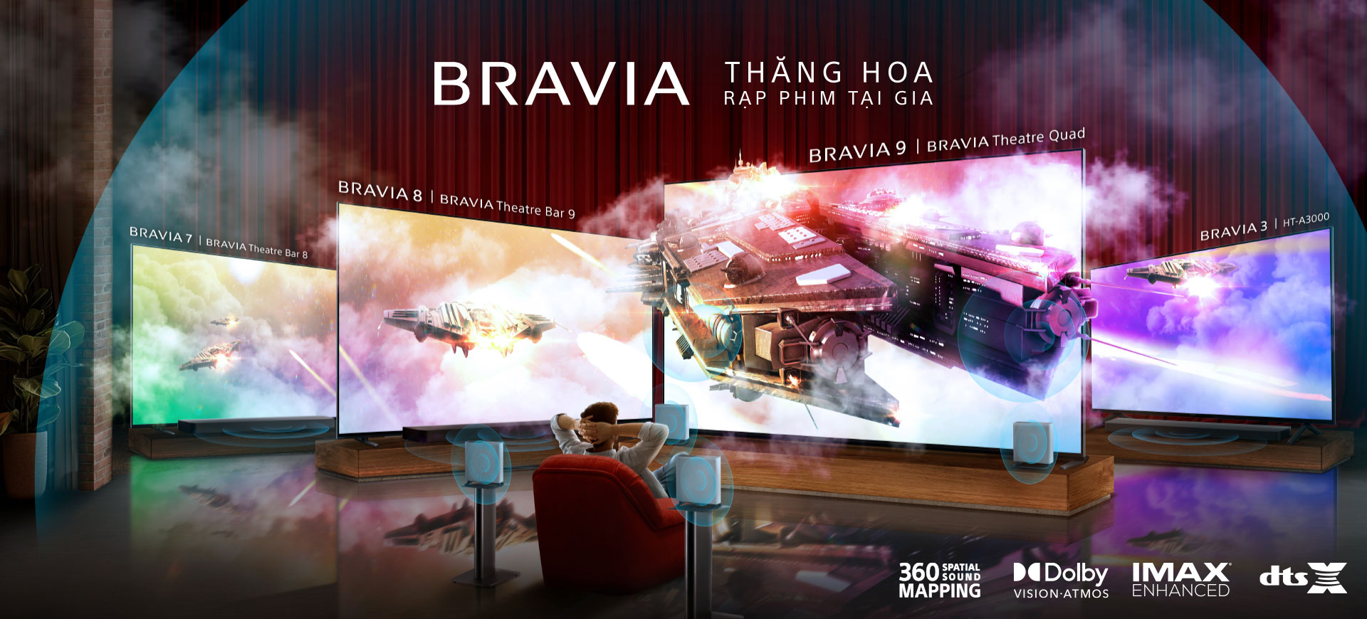 BRAVIA TV | THĂNG HOA RẠP PHIM TẠI GIA